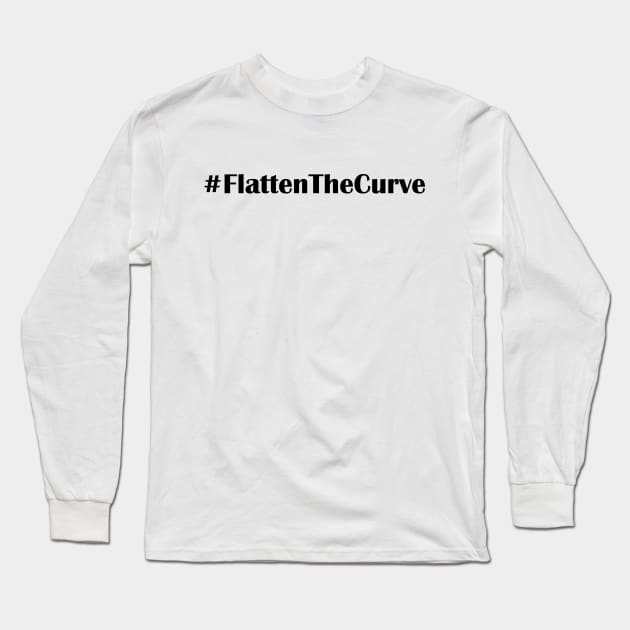 Flatten the Curve Long Sleeve T-Shirt by Water Boy